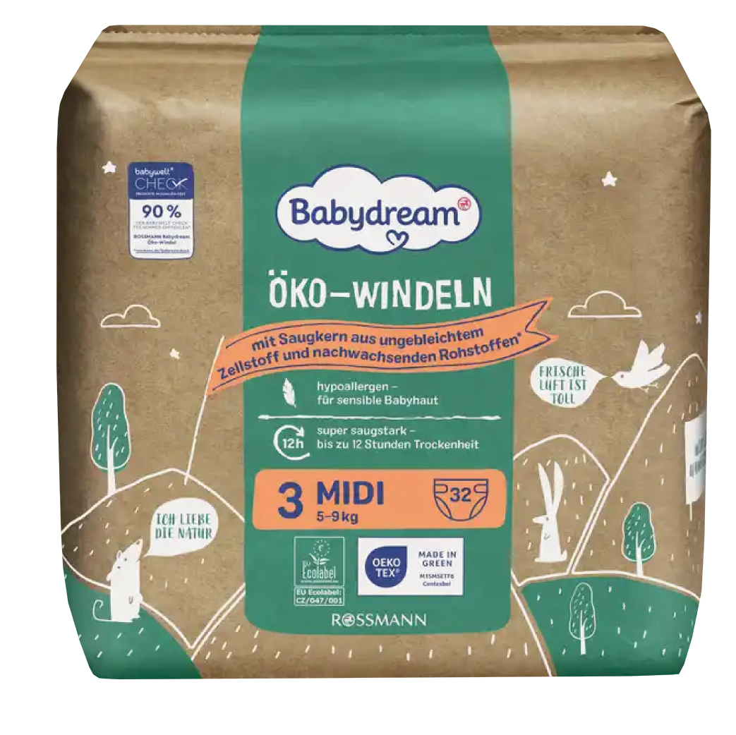 Windelpedia - Rossmann Babydream Öko im Detail