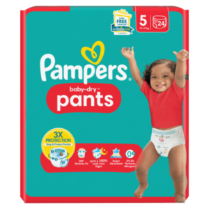 Pampers Baby-Dry Pants Größe 5 testen