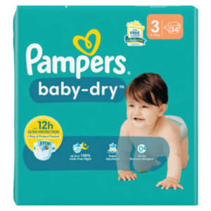 Pampers Baby-Dry Größe 3