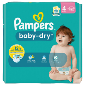 Pampers Baby-Dry Größe 4 testen