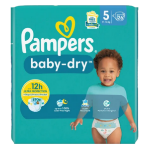 Pampers Baby-Dry Größe 5 testen