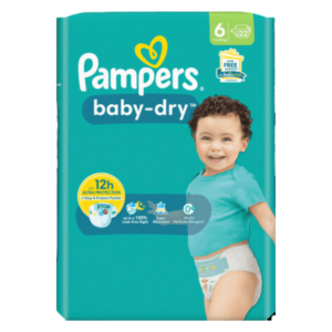 Pampers Baby-Dry Größe 6 testen