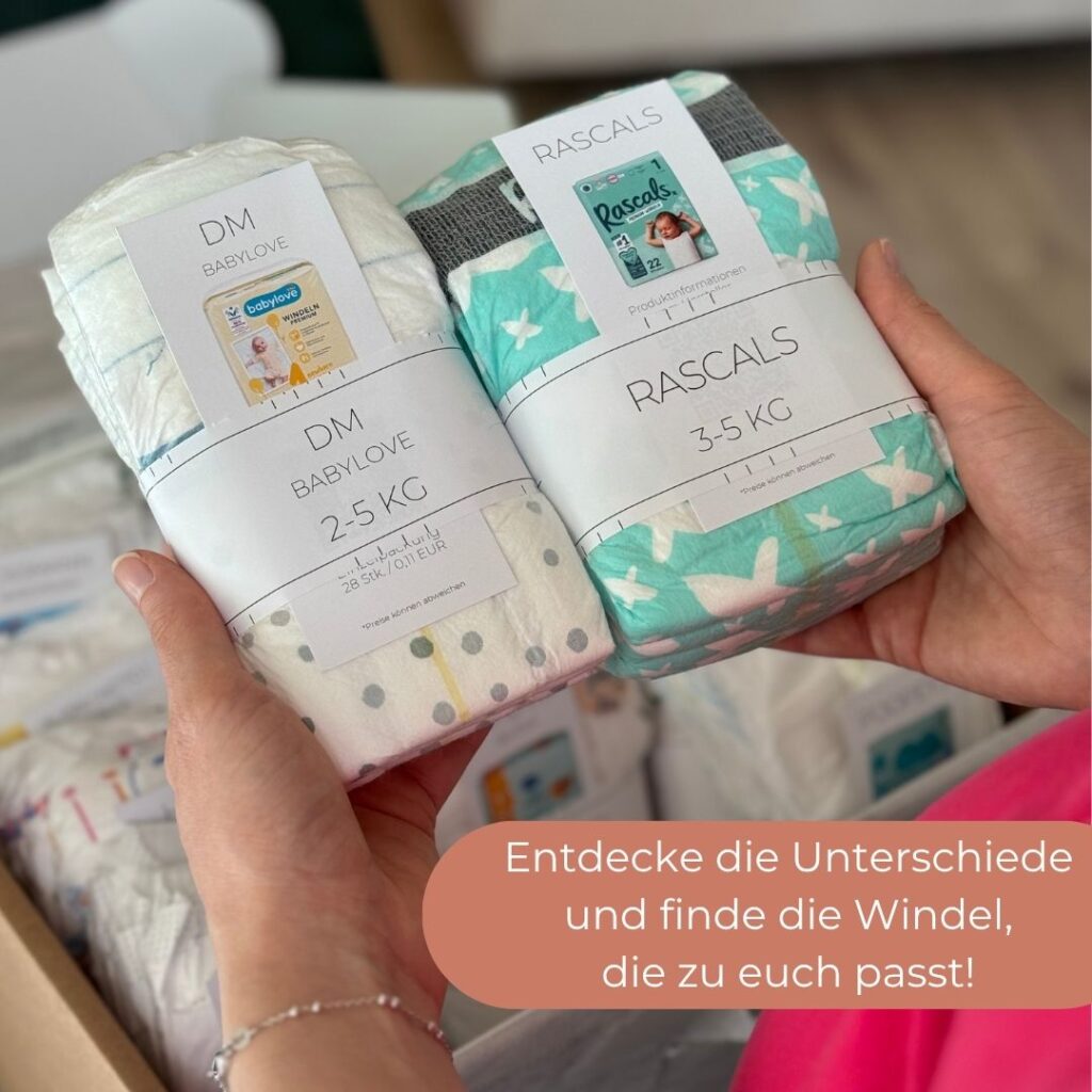 Windelvergleich Babylove vs. Rascals 1