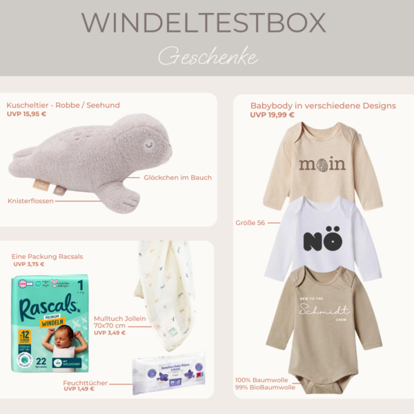 Geschenkbox Inhalte