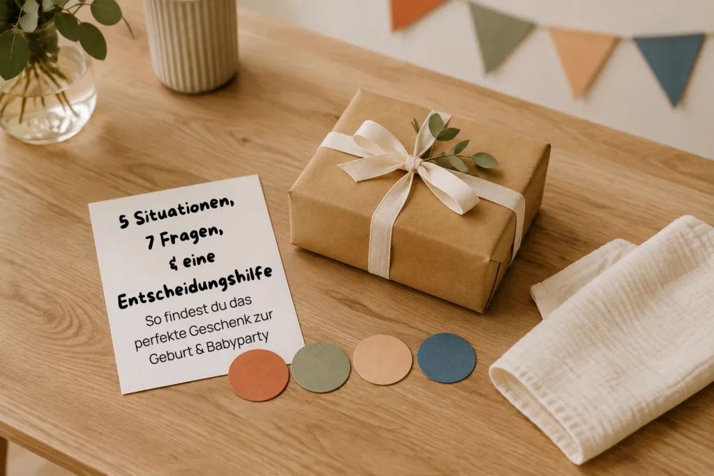 Die Entscheidungshilfe für dein Geschenk zur Babyparty, Babyshower oder Geburt